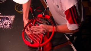 Intro to Tennis Stringing Using a Drop Weight [upl. by Aloibaf]