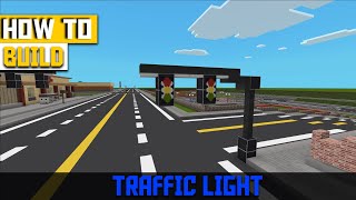 Minecraft  How to Build A Traffic Light Updated 2024 [upl. by Cam]