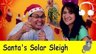 Santas Solar Sleigh  Family Sing Along  Muffin Songs [upl. by Anna-Diana]