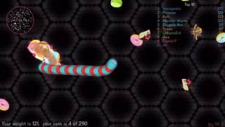 Wormateio World Record Trap Escape Highscore Gameplay Epic Wormateio Game [upl. by Weyermann]