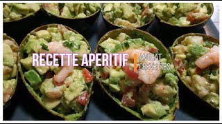 Apéritif RAPIDE  Recette salade dAVOCAT🥑 et CREVETTES 🍤 [upl. by Lepley940]