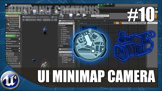 Creating A UI Minimap  10 Unreal Engine 4 Blueprint Creations Tutorial [upl. by Rutter]