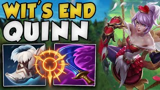 THIS PTA WITS TECH MAKES QUINN PLAYABLE AFTER ALL THE ITEM NERFS DAMAGE QUINN IS BACK [upl. by Amsden]