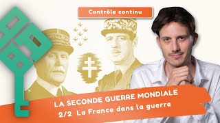 La Seconde Guerre mondiale 22 La France dans la Guerre 19391945 Terminale Thème 1 ch3 3e [upl. by Allsun]