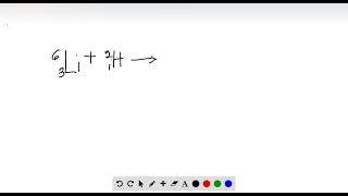 The nuclide 6Li reacts with 2H to form two identical particles Identify the particles [upl. by Starr]