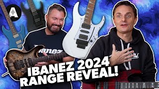 First Look at the New Ibanez 2024 Guitars [upl. by Annovad159]