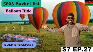 500 Ultimate Bucketlist Adventure in Maasai Mara 🇰🇪 S7 EP27  Pakistan to South Africa [upl. by Yelsnik]