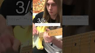 Dire Straits  Sultans of Swing Guitar Solo With Tabs [upl. by Retrac121]