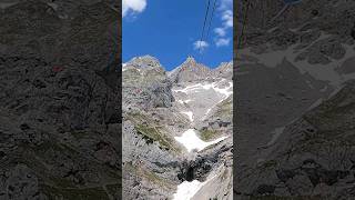 Dachstein Gletscher Glacier I Dachstein Panorama Gondola 🇦🇹 shorts [upl. by Anirbaz925]