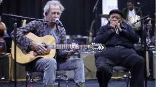 Keith Richards amp James Cotton Rehearsing [upl. by Ayiotal]