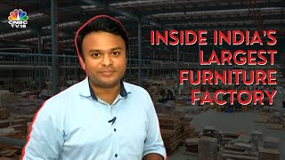 Inside Indias Largest Furniture Factory  Wakefit  Digital  CNBCTV18 [upl. by Ced507]