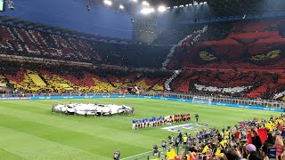 Milan vs Inter I FAN HIGHLIGHTS I Champions League semifinal May 2023 I CURVA SUD vs CURVA NORD [upl. by Aiyot]