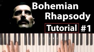 Como tocar quotBohemian RhapsodyquotQueen  Parte 14  Piano tutorial partitura y Mp3 [upl. by Kaleena890]