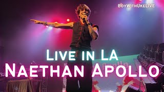 Naethan Apollo  Live in LA FULL SHOW The Fonda Theatre 2023 [upl. by Fatsug991]