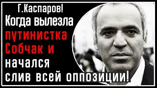 Г Каспаров Когда появилась путинский агент Ксюша Собчак и как начали quotсливатьquot всю оппозицию в РФ [upl. by Kim108]