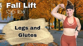 Legs and Glutes  Not Every Day is a PR Day  Fall Lift [upl. by Ellasal206]