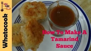 How To Make A Tamarind Sauce [upl. by Yve974]