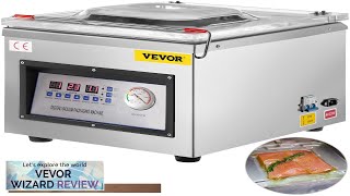 VEVOR Chamber Vacuum Sealer DZ260C Kitchen Food Chamber Vacuum Sealer 110V Packaging Review [upl. by Akehsat362]