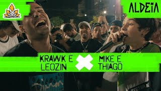 Leozin e Krawk x Thiago e Mike  GRANDE FINAL  135ª Batalha da Aldeia  Barueri  SP [upl. by Sirovaj368]