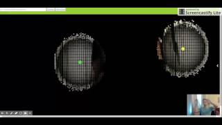 Kinect to P5js sketch via WebSockets Interactive Galery project [upl. by Griffin]