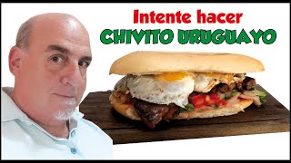 El mejor Sandwich del Uruguay  CHIVITO URUGUAYO [upl. by Alyks]