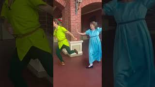 Peter Pan and Wendy darling dancing at Tokyo Disneyland [upl. by Ahseela]