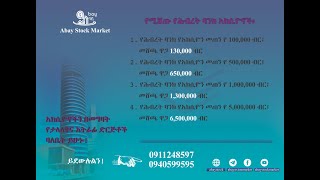 Hibret Bank Shares for Sale [upl. by Ainat556]