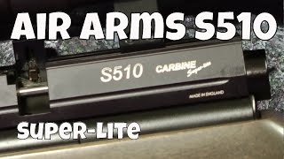 REVIEW Air Arms S510 Air Rifle Carbine Super Lite Airgun [upl. by Moguel]