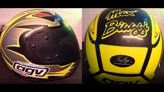 Max Biaggi 250cc World Champion Limited Edition Helmet [upl. by Allianora684]