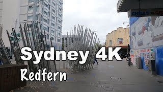 🇦🇺 Sydney Afternoon Walk Redfern 4K Nov 2021 [upl. by Airogerg]