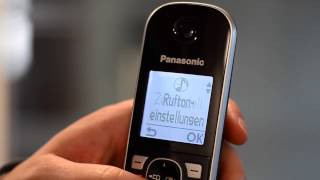 Panasonic Mobilteil an Basis anmelden [upl. by Aneral]