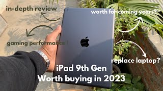 iPad Generation 9 Long term review Worth in 2023 or 2024 [upl. by Eulalia518]