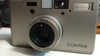 Contax T3 first look and impressions [upl. by Corry]