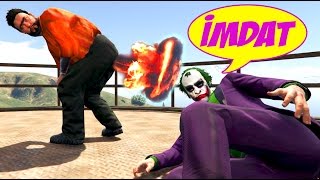 Recep İvedik Öyle Bir Osurdu ki Joker Yerinden Fırladı 4 Bölüm GTA 5 Hikaye Modu [upl. by Yraccaz297]