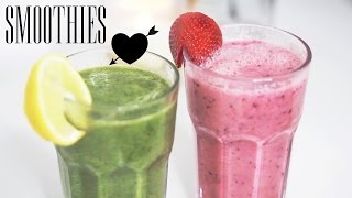 FAVORIETE SMOOTHIES ♥ [upl. by Solracesoj]