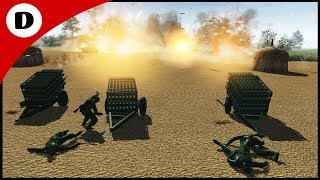 ARTILLERY ONLY Army Men Star Wars World War 2 Men of War [upl. by Welton]