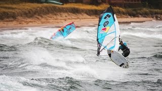 Windsurfing Lake Superior in Frigid Conditions [upl. by Hirz]