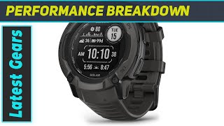 Garmin Instinct 2X Solar The Best Rugged GPS Smartwatch [upl. by Eelymmij]