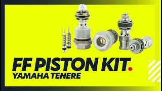 KTech Suspension Product Overview I RVS Front fork Piston Kit YamahaTenere 700 [upl. by Phillis768]