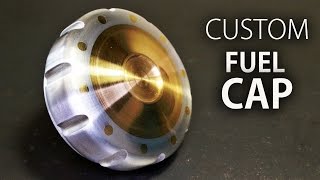 Making a Custom Fuel Tank Cap [upl. by Alcott110]