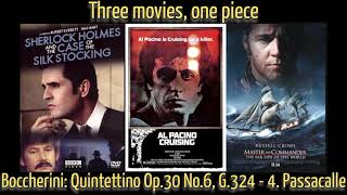 Boccherini Quintettino Op30 No6 G324  4 Passacalle  in films [upl. by Nnovahs940]