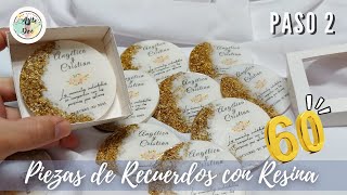 APRENDE a encapsular TEXTO en resina y crea recuerdos inolvidables para bodas [upl. by Melisa]