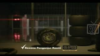 Iklan Rexona Malaysia TVC 2013 Lotus F1 [upl. by Angell634]