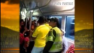 Polémica por violinista retirado del Metro de Medellín Noticias  TeleMedellin [upl. by Adena995]