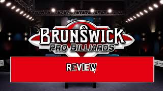 Brunswick Pro Billiards Review EN XBOX ONE HD [upl. by Sausa]