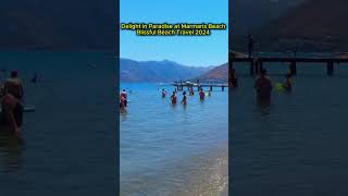 Delight in Paradise at Marmaris Beach  Blissful Beach Travel 2024 4K UHD 60 fps [upl. by Notlimah]