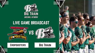 LIVE BASEBALL Cropdusters vs Big Train [upl. by Matronna364]