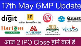 Go Digit General Insurance IPO  Hariom Atta IPO  Quest Laboratories IPO  Rulka Electricals IPO [upl. by Allina]