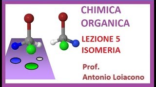 CHIMICA ORGANICA  Lezione 5  Isomeria [upl. by Ekyt]