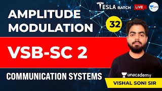 Communication Systems  VSB SC  2  Lec 32  Amplitude Modulation [upl. by Rep]